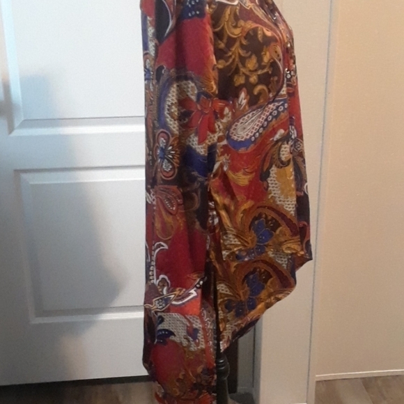 CHICO'S Asymmetrical Tunic Size 1 (M/8) - Picture 8 of 15